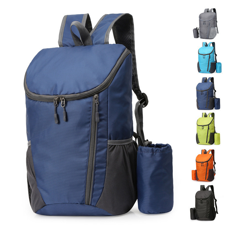 Lightweight Waterproof Foldable Backpack | Packable Outdoor Travel Sports Daypack with Polyester Zipper Design