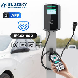 Estación de Carga para Vehículos Eléctricos Bluesky, Poste de Carga Inteligente Ocpp Evse Wallbox, Cargador Móvil para Vehículos Eléctricos de 7Kw 22kw <span class=keywords><strong>Setec</strong></span> Byd - Product Image 2