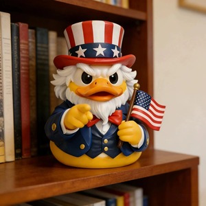 Statuetta in Resina dell'Uncle Sam per il 250° Anniversario degli USA - Decorazione per la Casa - Artigianale, Personalizzabile, Produzione OEM all'Ingrosso - Product Image 2
