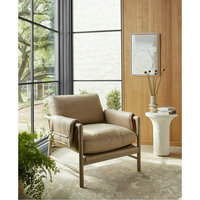 Fauteuil de salon design moderne du milieu du siècle, chaise individuelle en chenille pour hall d'hôtel, fauteuils d'appoint en bois pour chambre à coucher