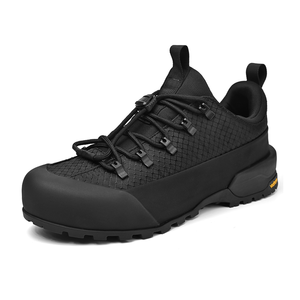Nouvelles chaussures de <span class=keywords><strong>randonnée</strong></span> pour hommes, quatre saisons, basses, avec embout en acier, respirantes, antidérapantes, pour le camping en plein air, les aventures hors route, dessus en PU, semelle en caoutchouc - Product Image 3