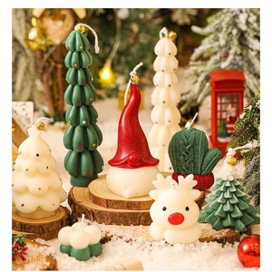 Hot Sale Christmas Tree <b>Candles</b> Wholesale Aromatic Long Shaped Puff Scented <b>Candles</b> for Home Decor <b>Gifts</b> - Product Image 5