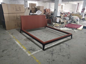 Villa <span class=keywords><strong>de</strong></span> diseño minimalista italiano, muebles <span class=keywords><strong>de</strong></span> dormitorio <span class=keywords><strong>de</strong></span> Hotel, pared King Size, <span class=keywords><strong>camas</strong></span> dobles <span class=keywords><strong>de</strong></span> madera - Product Image 4