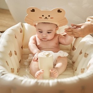 Bañera Inflable Plegable con Estampado Adorable para Bebés, <span class=keywords><strong>Productos</strong></span> para Bebés al por Mayor - Product Image 4