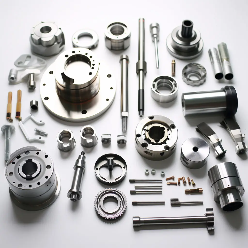 Custom Made Stainless Steel Anodized Aluminum Jet Engine Turbine Electric Parts Machinery Parts