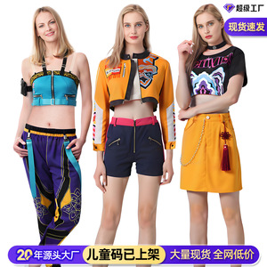 Disfraz de Cosplay de Cazadora de Demonios para Niñas, Conjunto Lumi Mira Zoe para Niños de 8 a 13 Años, Juego de Rol de Anime, Mercado Europeo y Americano - Product Image 4