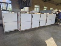 Réfrigérateur mortuaire RD-2 à 2 compartiments en acier inoxydable 304, armoire de stockage de cadavres pour hôpital, morgue, laboratoire d'analyse forensique