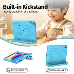 เคสแท็บเล็ต EVA สำหรับเด็ก น้ำหนักเบา ป้องกันแรงกระแทก ได้รับการรับรอง CPC ปลอดสารพิษ สำหรับ iPad รุ่นที่ 10 (10.9 นิ้ว, 2022) ป้องกันรอบด้าน - Product Image 5