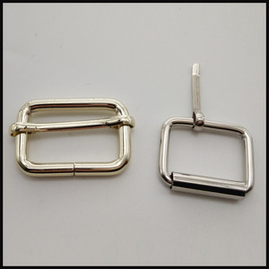 Hebilla cuadrada de metal de 2,5 cm de diámetro interior, duradera, para bolsos y accesorios de ropa - Product Image 4