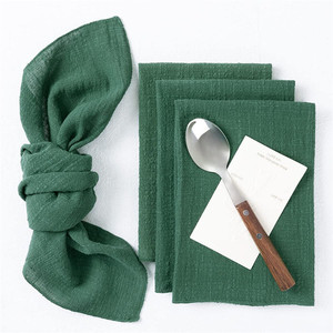 Elegant Pink Beige Cloth <strong>Napkins</strong> Cotton and Linen Cloth Dinner <strong>Napkins</strong> for <strong>Wedding</strong> Party Table Centerpieces - Product Image 1