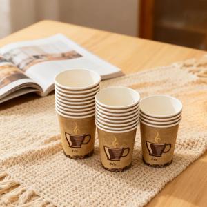 Gobelets en papier durables personnalisés de 4 oz pour crème glacée, collations, biscuits, contenants alimentaires, gobelets pour distributeurs automatiques de boissons, articles ménagers, bacs - Product Image 6
