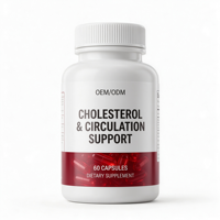 Capsules personnalisées pour le bien-être cardiovasculaire, soutien de la circulation et du cholestérol, complément alimentaire, service OEM ODM