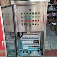 Ensemble de distribution d'alimentation professionnel sur mesure 415V, centre de commande en acier fortifié IP54 avec interface de surveillance unifiée