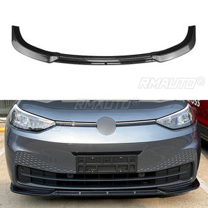 Kit de carrocería con alerón delantero, difusor, splitters, faldones y embellecedores de protección en negro brillante/aspecto carbono para Volkswagen ID.3 2019+ - Product Image 1