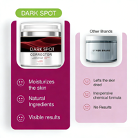 Crème Correctrice Anti-Taches Éclaircissante Vitamine C Hydratante Nourrissante Effet Lifting Estompe l'Acné Crème Visage Jour & Nuit
