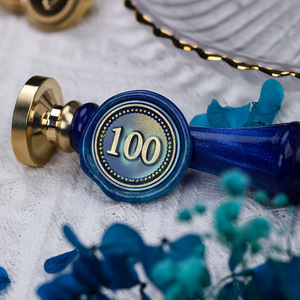 Timbro per Sigillo in Cera con Numero di Serie Arabo 'Novecentonovanta' della Serie Digit al Miglior Prezzo - Product Image 3