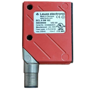 Scanner de codes-barres Leuze d'origine/d'occasion BCL 8 SM 102 50038949 pour machines d'impression - Product Image 1