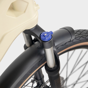 <span class=keywords><strong>Bici</strong></span> <span class=keywords><strong>Elettrica</strong></span> da Città Air750 con Doppia Batteria al Litio da 19.2Ah 48V, Velocità Massima 25mph, Opzioni Colore Grigio e Giallo - Product Image 4