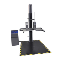 Industrial Double Arm Drop Testing Machine Electric 400-1500mm Height Adjustable LED Display Packaging Box Drop Impact Tester