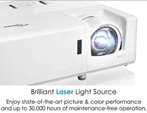 Projecteur Yinzam <span class=keywords><strong>Optoma</strong></span> GT1090HDR Laser à courte portée | Entrée HDR 4K | Fonctionnement fiable sans lampe | DLP | - Product Image 3