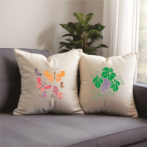 Pochoirs floraux réutilisables pour bricolage décor PET Rose papillon <span class=keywords><strong>feuille</strong></span> <span class=keywords><strong>tournesol</strong></span> modèle pour bois mur meubles tissus <span class=keywords><strong>dessin</strong></span> - Product Image 3