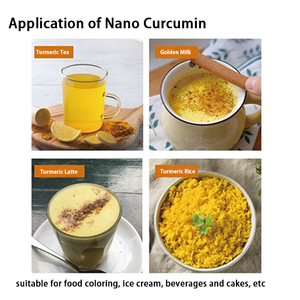 Nghệ chiết xuất <span class=keywords><strong>100</strong></span>% nước hòa tan Nano Curcumin bột Liposome Curcumin - Product Image 3