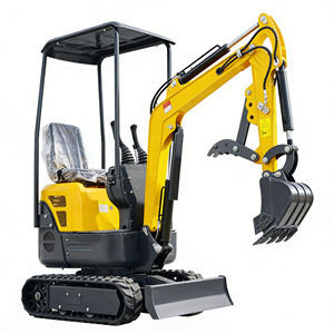 Mini-graafmachine US magazijn direct leverbaar huishoudelijke graafmachine 1 ton 1,2 ton rups hydraulische mini-graafmachine te koop - Product Image 3