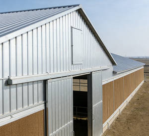 Vente chaude : Bâtiment avicole en acier, conception de structure métallique, hangar d'élevage avicole, cages métalliques à grande portée, bâtiment de bureau pour poulets, hôpital, école - Product Image 1