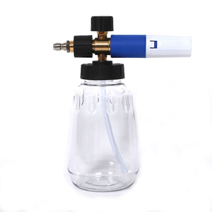 Bouteille transparente nettoyeur haute pression lavage de voiture mousse pistolet pistolet canon <span class=keywords><strong>lance</strong></span> - Product Image 1