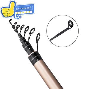 Nouveauté, vente en gros, nouveau design 24T carbone mélangé avec e-glass C/K B/K 4m 5m 6m <span class=keywords><strong>canne</strong></span> à <span class=keywords><strong>pêche</strong></span> de surf télescopique - Product Image 4