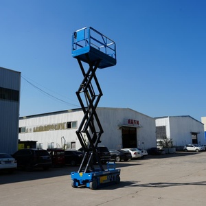 Plataforma Elevadora Hidráulica Eléctrica de 6-14 m, Elevadores de Tijera Pequeños en Venta - Product Image 2