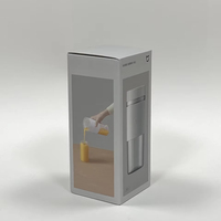 Paquet de bon prix personnalisé d'usine Boîte en carton écologique en papier ondulé solide pour bouteilles d'eau Bouteille d'extracteur de jus