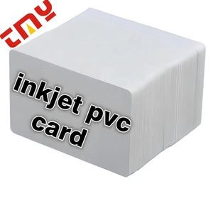 Prix d'Usine Carte Plastique Personnalisée Blanche Mate Vierge Sublimation PVC Jet d'Encre pour Membre Étudiant ou Entreprise - Product Image 1