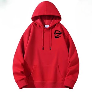 Sweat à capuche décontracté multicolore, confortable, doux pour la peau, minimaliste, polyvalent, logo personnalisable pour le quotidien, les sports, les déplacements - Product Image 5