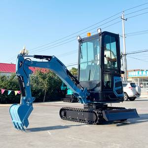Ce EPA Euro 5 động cơ bánh xích máy xúc 1.8 tấn thủy lực trang trại Mini Digger tất cả các địa hình đào đất DIESEL nhỏ Bagger để bán - Product Image 3
