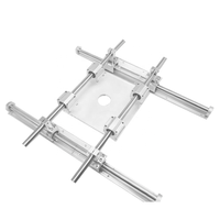 Kit de rail de guidage linéaire CNC XYZ 3 axes 20 mm 47 pouces avec gabarit d'aplatissement SBR, rail Zenda, chariot de routeur, ensemble DIY pour l'aplatissement de plaques