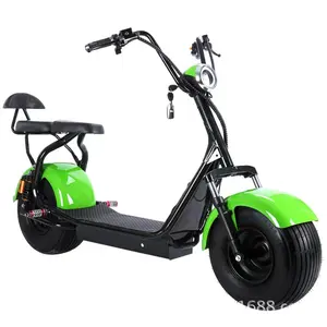 Newest Design 1500w 2000w Two Seats Adult Citycoco e Electric Scooter
