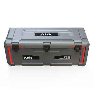 Portable 175L Interlocking <strong>Trolley</strong> <strong>Tool</strong> Box Waterproof Plastic Cargo Case for Outdoor Storage <strong>Snap</strong>-<strong>On</strong> <strong>Tool</strong> Storage Unit - Product Image 2