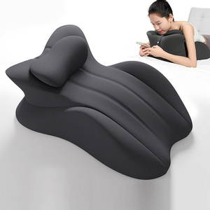 Lumbar Relaxation Comfort Flannel Bed <b>Reading</b> <b>Pillow</b> for Healthy Pregnant Women Children Memory Ergonomic Memory Foam Body Pillo - Product Image 1