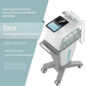 Oem ไฮดราเพชรใบหน้า <span class=keywords><strong>Aqua</strong></span> ไฮโดรออกซิเจนเจ็ทคริสตัล Microdermabrasion ไฮดรา Dermabrasion เครื่องบํารุงผิวหน้า - Product Image 4