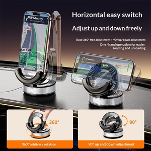 Soporte para Teléfono Móvil para Coche, Soporte Antideslizante con Ventosa <span class=keywords><strong>de</strong></span> Vacío para Navegación y Escritorio - Product Image 3