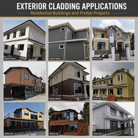 Panneaux muraux sandwich imperméables, ignifuges, isolants thermiquement, avec revêtement métallique, faciles à installer, pour projets de construction de maisons