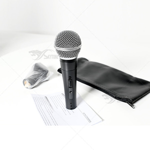 Micrófono Dinámico Cardioide Profesional 58S con Interruptor de Encendido/Apagado, Micrófono Vocal con Cable para <span class=keywords><strong>Cantantes</strong></span> de Karaoke, Micrófono de Escenario - Product Image 3