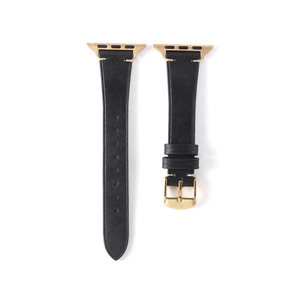 Upro Wholesale Custom Genuine Leather Watch Band Slim Tapered Luxury Strap for apple Watch iWatch Series 10 9 8 SE - Product Image 6