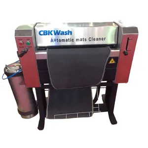 CBKWash Mobile vapor automatic mat cleaner with wet and dry wash