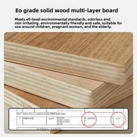 Meuble TV multifonctionnel moderne en bois massif de style français, table basse modulable pour salon, idéal pour petits espaces domestiques