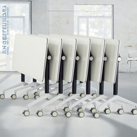 Portable étudiant Table pliante pas cher moderne bureau robuste en plastique fabriqué en Chine Construction pour salle de classe maison école métal