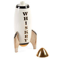 42.3oz Unique Porcelaine Whisky Conteneur Vin Accessoire Liqueur Esprit Bouteille Céramique Rocket Decanter