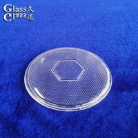Éclairage LED linéaire en relief Led couverture diffuse verre prismatique clair