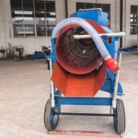 Machine mobile et portable de lavage d'or à tambour, équipement de séparation du sable et du gravier, de déchlaminage et de traitement minier pour l'orpaillage